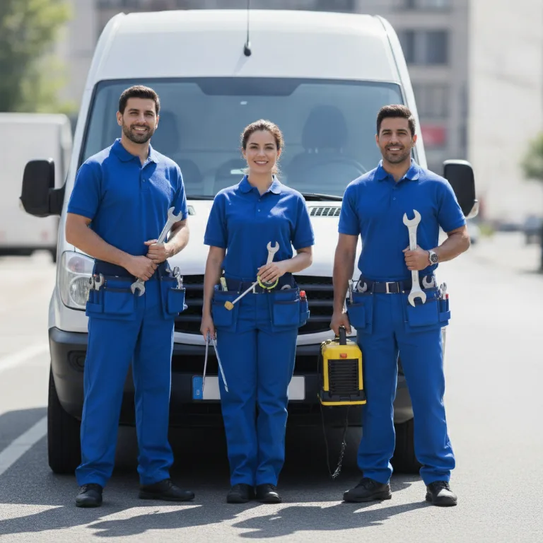 Industriële Wasserij team in Saint-Gilles